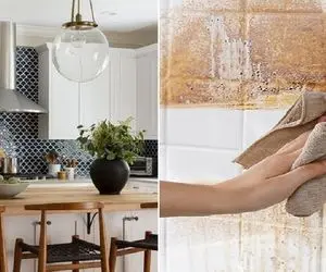 چه گیری کردیم از شر این چربیای دیوار پشت گاز / تو هم ناراحتی؟ این ترفندا چاره شونه