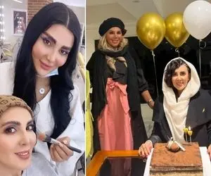 مدل موی و میکاپ خفن "لیلا بلوکات" تو تولدش؛ خانوم خانوما چه رفیقای شاخی داره!