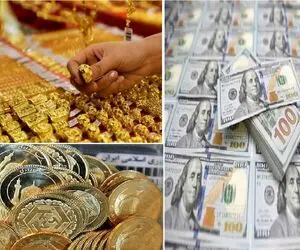نرخ ارز دلار، طلا و یورو امروز چهارشنبه 14 مرداد 1405 / کاهش نرخ ارز