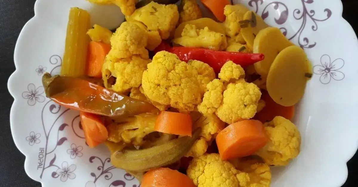 طرز تهیه شور زرد