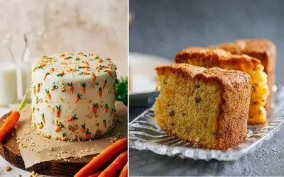 طرز تهیه کیک هویج و گردو با فر و بدون فر / دستور عالی برای پخت خوشمزه ترین کیک خونگی