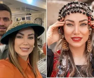 مونای چشم رنگی تو تولد "وریا جونش" چه قیافه میاد؛ کلاهم شد حجاب!