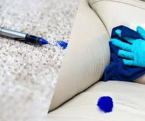 ترفندای خونگی واسه لکه جوهر روی مبل؛ با یه حرکت خیلی شیک و مجلسی از لکه جوهر خلاص شو!