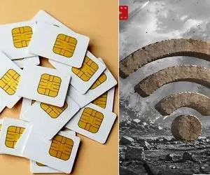 وقتی اینترنت پشت ویترین ناصرخسرو می رود؛ سیم کارت سفید با قیمت نجومی 44 تا 120 میلیون