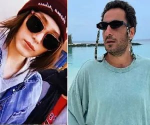 عکسی که "نوید محمدزاده" از خلوتشون گذاشت؛ بغل زنش خوابیده!