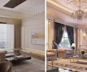 طراحی داخلی خانه 160 متری سه خواب؛ نمونه پلان شیک با سیرکولاسیون لاکچری و منطقی