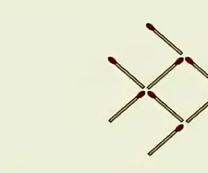 بازی فکری؛ با جابجایی 3 تا کبریت مسیر ماهی رو تغییر بده