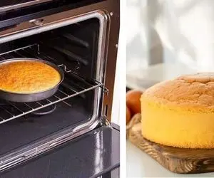 طرز تهیه کیک ساده با پف زیاد در توستر / اگه فر نداری بهترین دستور برای کیک پختنه