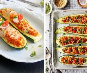 طرز تهیه کدو سبز شکم پر / یه پیش غذای خوشمزه و عالی واسه مهمونی