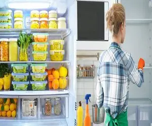 صفر تا صد تمیز کردن یخچال/ از شر لکه‌ های سخت یخچال در 5 دقیقه خلاص شوید