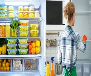 صفر تا صد تمیز کردن یخچال/ از شر لکه‌ های سخت یخچال در 5 دقیقه خلاص شوید