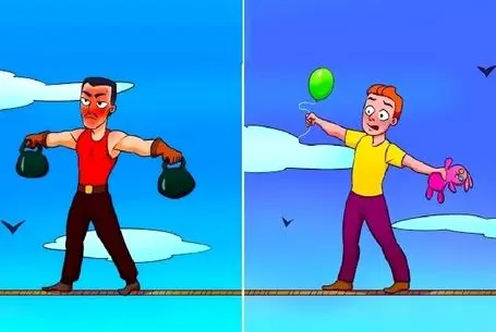 بازی فکری؛ عملکرد نیم کره ی راست و چپ مغزت مثل انیشتینه اگه بگی کی زودتر میفته