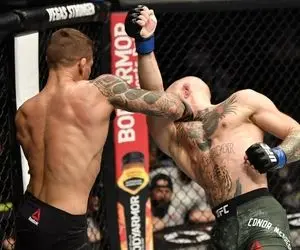 (ویدیو) مبارزه داستین پویریر با مک گرگور در UFC
