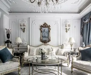 چیدمان لوکس؛ با مبل های سلطنتی اینطوری کلاسیک سنتی خونه تو بچین