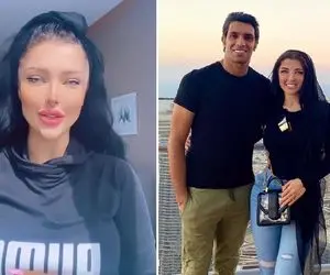 استوریای مورچه ای "زنِ سپهر حیدری" تو دبی با ظاهر خیره کننده؛ چه بِرند و خفن!