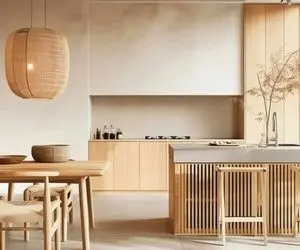 ایده آشپزخانه به سبک ژاپنی ها / مناسب برای ایرانی های فراری از زرق و برق و تجملات