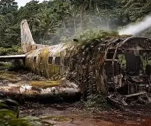 معماری خلاقانه؛ لاشه ی هواپیمای رها شده تو جنگل رو خونه کردن فوق رویایی و زیبا شد