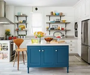 چیدانه خیلی قشنگ؛ 18 ایده خاص برای دکوراسیون آشپزخونه های کوچیک که خوشگلو و جذابه