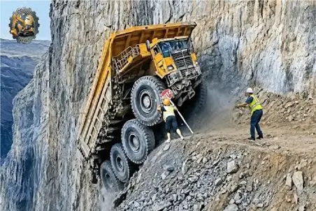 جا به جایی جانکاه؛ راننده احمق رفت جای که نباید رحم الله یقرا فاتحه مع الصلوات