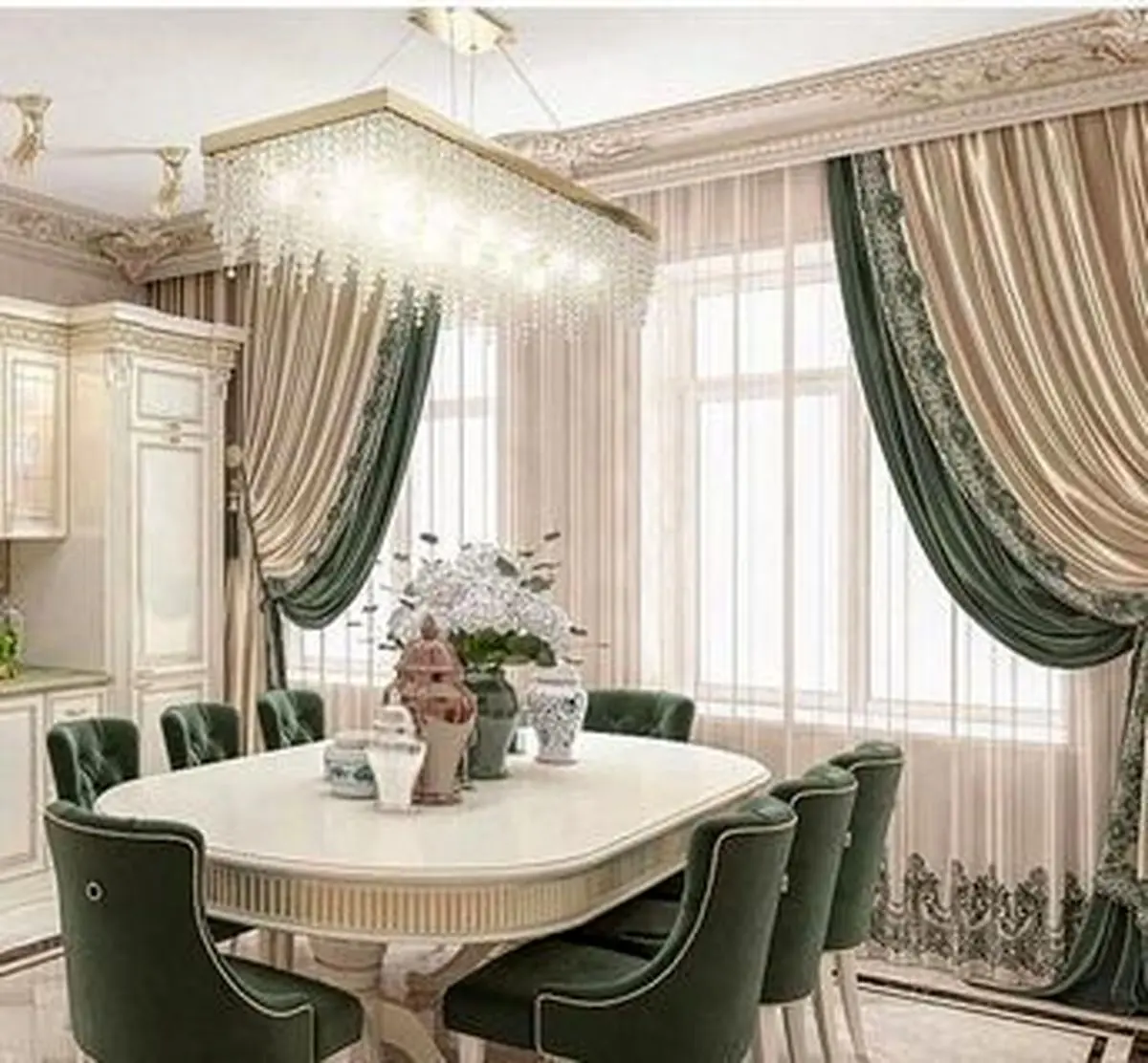 انتخاب پرده پذیرایی