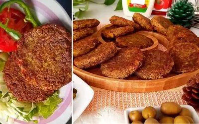 طرز تهیه کوکو عدس با سیب زمینی / شام ساده و فوری با بهترین طعم و مزه