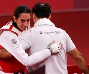 مدال برنز کیمیا علیزاده در المپیک 2020 توکیو پرید!