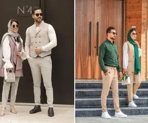زیباترین ست استایل های زن و شوهری / خودتو و همسر جان رو شُهره ی فامیل کن تو خوشتیپی