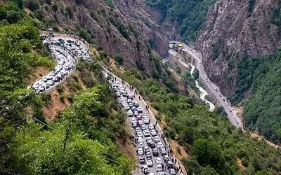 گرفتاری دوباره مسافران در جاده شمال با ترکیب بارش باران چه شود!