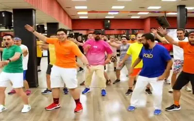 آواز شاد؛ مربی باشگاه مردونه برا لاغریشون چالش رقص گذاشت از استعداد شاگرداش در عجبه