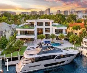 معماری خلاقانه؛ خونه ساختن جا پارک کشتی داره بالاش آفتاب میگیری پایینش بخار ترکی