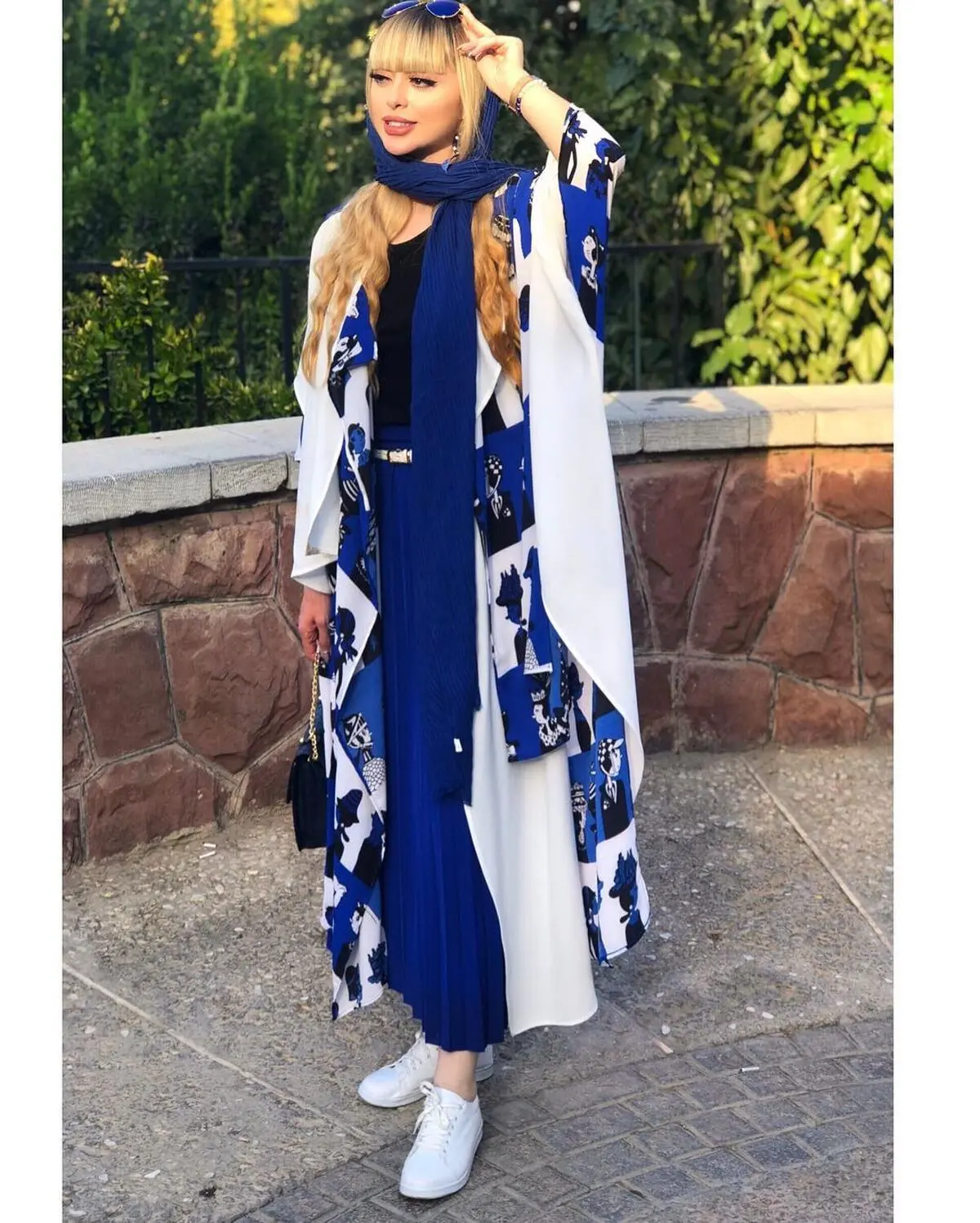 اصول ست کردن با رنگ آبی کاربنی