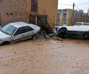 (ویدئو) وضعیت آخرالزمانی جاده چالوس بعد از سیل شدید