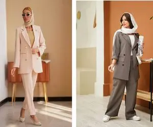 کت و شلوارهای زنانه ترند امسال/ کارِت رو بگو تا بگم چه رنگ کت و شلواری بپوشی