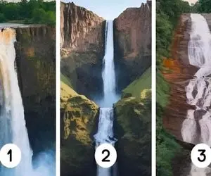 بازی فکری؛ میخوای بدونی مغزت بیشتر منطقیه یا احساسی؟ یه آبشار انتخاب کن