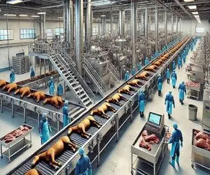 فرآوری اسب؛ چگونه میلیون ها اسب برای گوشت پرورش و فرآوری می شوند