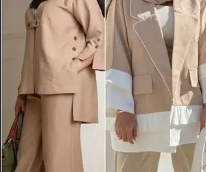 مانتو کرم رو اینطوری ست کنی شبیه مدلا میشی/ تیپ های مشکل گشا مناسب همه خانوم ها