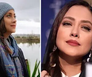 لبخند ژِکوند "بهاره کیان افشار" لبِ آب؛ خانومی شالت پس چرا سَرت نیست!