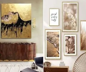 لوکس ترین تابلوهای تزیینی / با در نظر گرفتن هارمونی و هماهنگی مختص دکور مدرن و کلاسیک