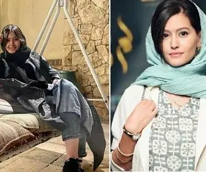 چیتان پیتان عجیب غریب پردیس احمدیه واسه همسر تو ذهنش؛ دُخی پوست شیر اتاق گریم کچل شد!