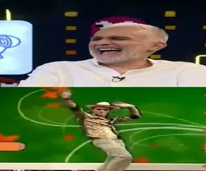 سکانس خندان؛ شوخی قیاسی با رقص ماهواره ای بیژن بنفشه خواه که گردن نمیگیره