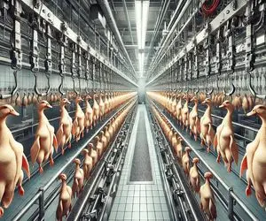 فرآوری اردک؛ خط قتل عام طیور و فناوری مدرن تخم مرغ های اردک برای گوشت و پر