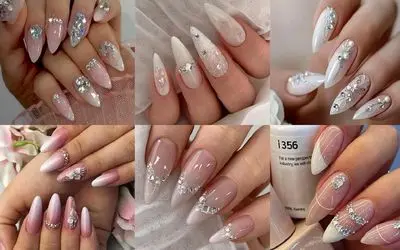 طراحی های مد لاک عروس برای 2025؛ عروس فقط به تور و لباسش نیست ناخناشم باید چشمک بزنن