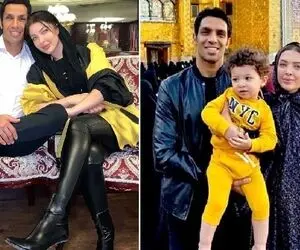ببینید پول عرب چقدر میتونه استایل شمارو زیر و زبر کنه؛ کفش فضایی زن سپهر حیدری رو 