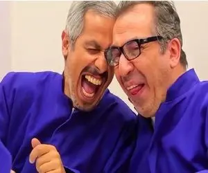 سکانس خندان/مدیری هربار با خنده کارو خراب میکنه/آخرش دیگه همه پخش زمین شدن از خنده