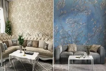 کاغذدیواری هایی که از مد افتادن؛ اگه کاغذ دیواریت اینجوریه مهمون دعوت نکن خونت زشته