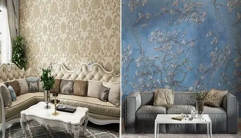 کاغذدیواری هایی که از مد افتادن؛ اگه کاغذ دیواریت اینجوریه مهمون دعوت نکن خونت زشته