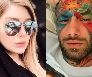 دور دور جنجالی سحر قریشی با تتلو تو ماشین! +فیلم