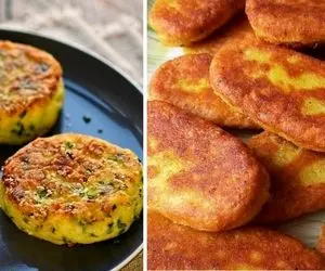 طرز تهیه کوکو سیب زمینی با بهترین روش / غذای ساده ای که با فوت و فن هاش عالی میشه