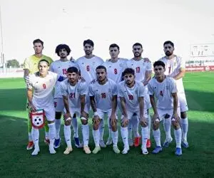 تساوی تیم ملی فوتبال امید ایران مقابل کره جنوبی 