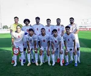 تساوی تیم ملی فوتبال امید ایران مقابل کره جنوبی 